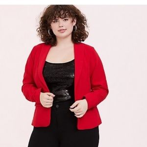 Torrid Size 1 Red Blazer